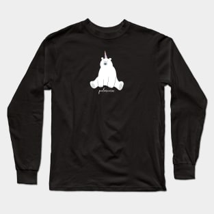 Polarcorn: polar bear and unicorn Long Sleeve T-Shirt
